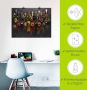 Artland Artprint Kruiden specerijen leisteen als artprint van aluminium artprint voor buiten artprint op linnen poster muursticker - Thumbnail 5