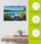 Artland Artprint Landschap aan het meer pier als poster muursticker in verschillende maten - Thumbnail 6