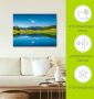 Artland Artprint Landschap in de Alpen als artprint van aluminium artprint voor buiten artprint op linnen poster in verschillende maten. maten - Thumbnail 5