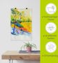 Artland Artprint Landschap in het zonlicht als artprint van aluminium artprint voor buiten artprint op linnen poster muursticker - Thumbnail 5