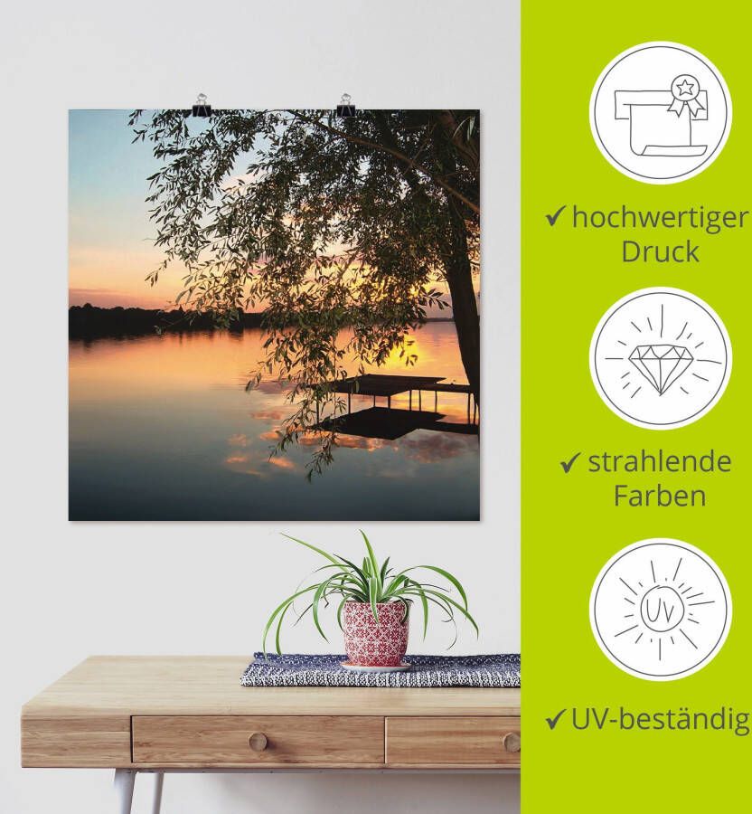 Artland Artprint Landschapsfotografie als poster muursticker in verschillende maten