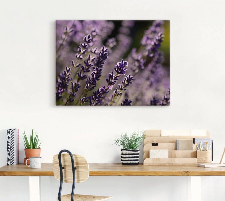 Artland Artprint Lavendel als artprint op linnen in verschillende maten