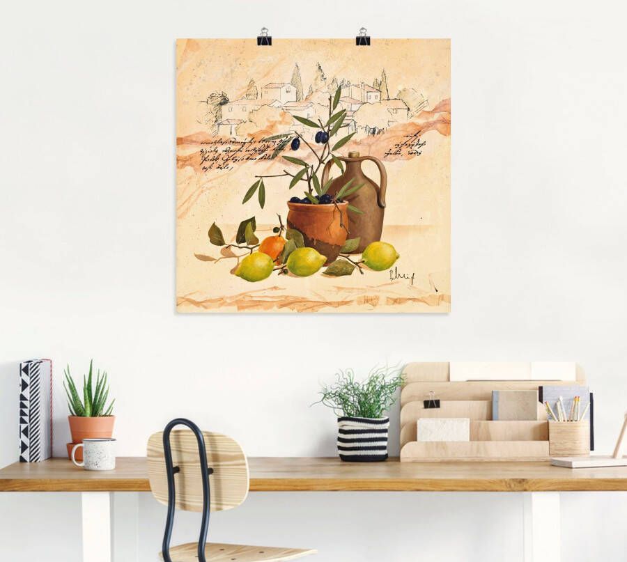 Artland Artprint Lavendel Impressies als artprint op linnen poster muursticker in verschillende maten