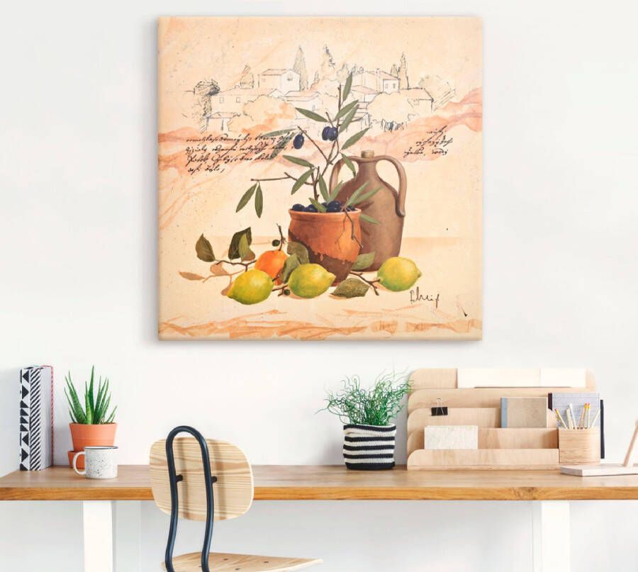 Artland Artprint Lavendel Impressies als artprint op linnen poster muursticker in verschillende maten