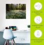 Artland Artprint Lentebos bedekt met anemonen als artprint op linnen poster in verschillende formaten maten - Thumbnail 5