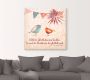 Artland Artprint Levenswijsheid gelukkig als artprint van aluminium artprint voor buiten artprint op linnen poster muursticker - Thumbnail 3