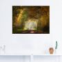 Artland Artprint Licht aan het eind van de tunnel... als artprint op linnen muursticker in verschillende maten - Thumbnail 3