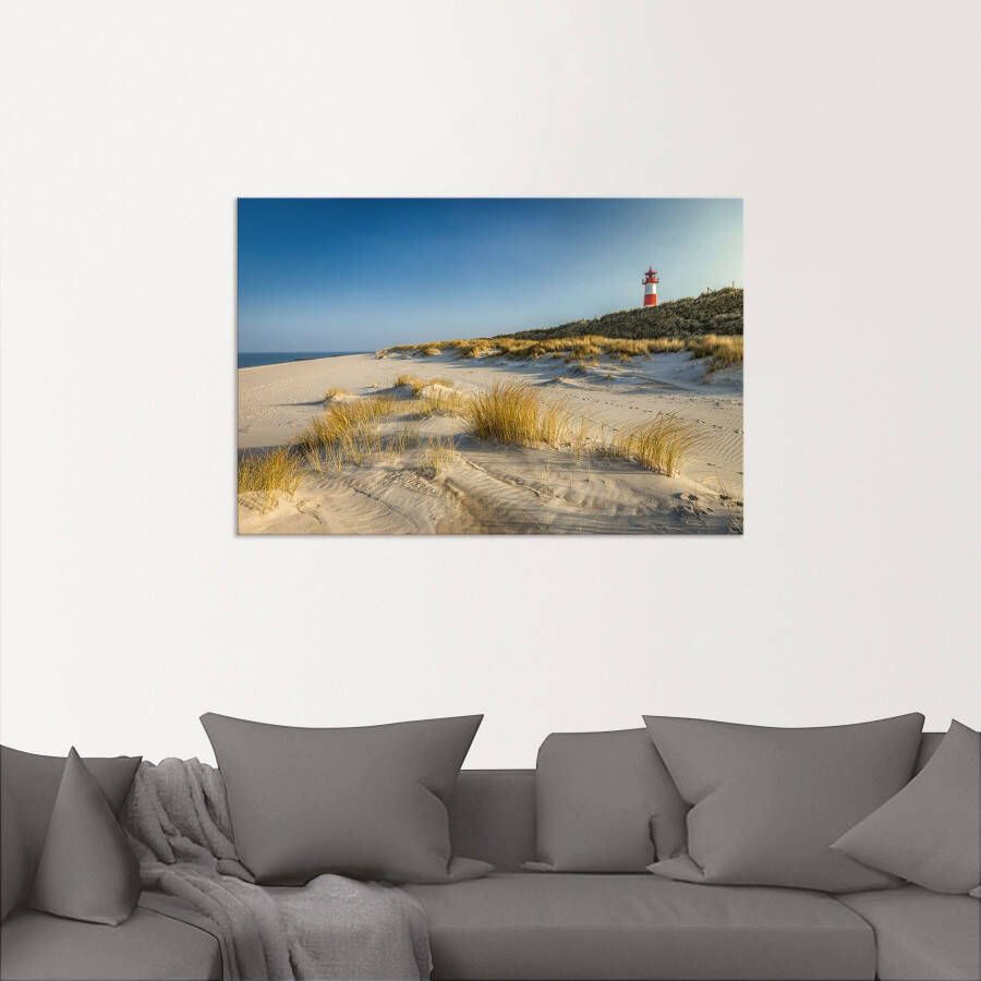 Artland Artprint List-East Elbow vuurtoren Peninsula als artprint van aluminium artprint voor buiten artprint op linnen poster in verschillende maten. maten