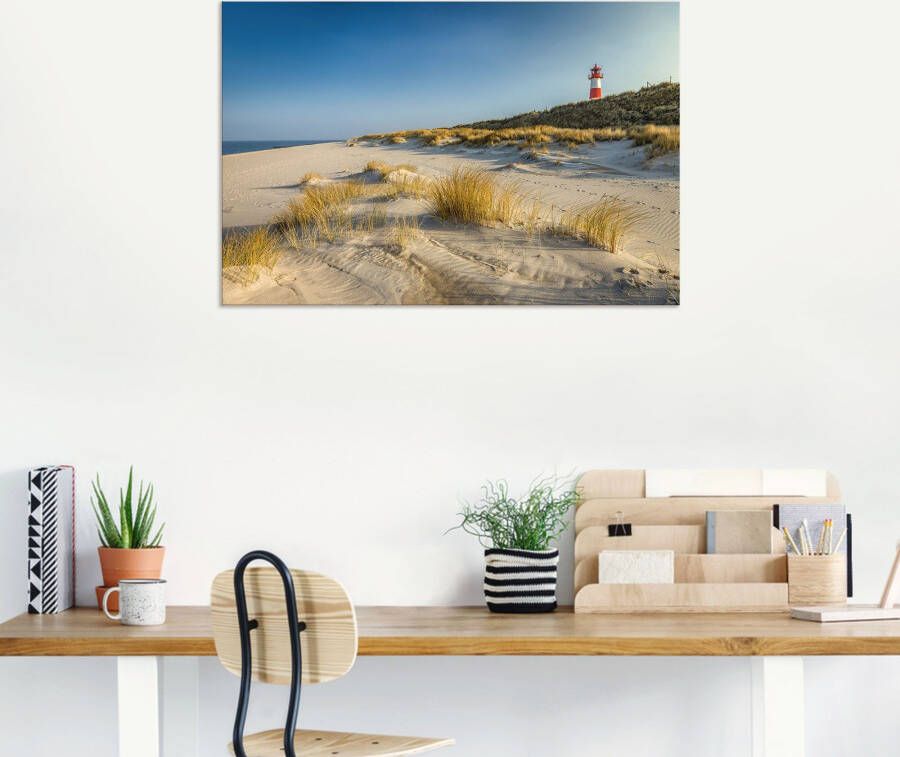 Artland Artprint List-East Elbow vuurtoren Peninsula als artprint van aluminium artprint voor buiten artprint op linnen poster in verschillende maten. maten