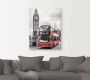 Artland Artprint Londen Bus en Big Ben als artprint op linnen poster in verschillende formaten maten - Thumbnail 2