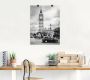 Artland Artprint Londen Taxi en Big Ben als artprint op linnen poster in verschillende formaten maten - Thumbnail 3