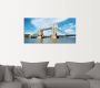 Artland Artprint Londen Tower Bridge als artprint van aluminium artprint voor buiten artprint op linnen in verschillende maten - Thumbnail 3