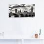 Artland Artprint Londen Westminster Bridge & Red Buses als artprint op linnen poster muursticker in verschillende maten - Thumbnail 2