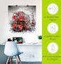 Artland Artprint Londen Westminster rode bussen als poster in verschillende formaten maten - Thumbnail 4