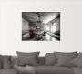 Artland Artprint Lost Place rode fauteuil als artprint van aluminium artprint voor buiten artprint op linnen poster muursticker - Thumbnail 2