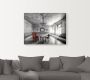 Artland Artprint Lost Place rode fauteuil als artprint van aluminium artprint voor buiten artprint op linnen poster muursticker - Thumbnail 2