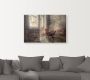 Artland Artprint Lost Place rode fauteuil I als artprint van aluminium artprint voor buiten artprint op linnen poster muursticker - Thumbnail 2