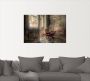 Artland Artprint Lost Place rode fauteuil I als artprint van aluminium artprint voor buiten artprint op linnen poster muursticker - Thumbnail 3