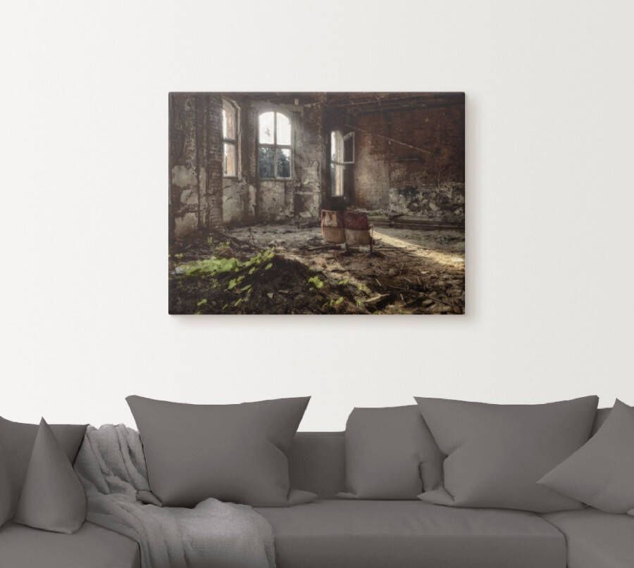 Artland Artprint Lost Place voorgoed als artprint op linnen poster in verschillende formaten maten