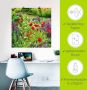 Artland Artprint Lupines en klaprozen als poster muursticker in verschillende maten - Thumbnail 4