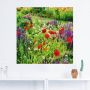 Artland Artprint Lupines en klaprozen als poster muursticker in verschillende maten - Thumbnail 3