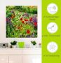 Artland Artprint Lupines en klaprozen als poster muursticker in verschillende maten - Thumbnail 4