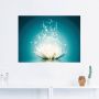 Artland Artprint Magie van de lotusbloem als artprint van aluminium artprint voor buiten artprint op linnen poster muursticker - Thumbnail 2