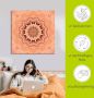 Artland Artprint Mandala barmhartigheid als artprint op linnen poster in verschillende formaten maten - Thumbnail 5