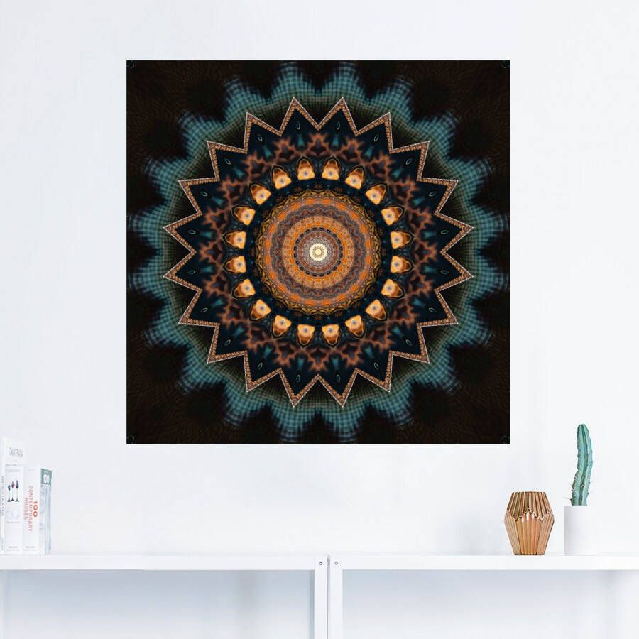 Artland Artprint Mandala kosmisch bewustzijn als artprint van aluminium artprint voor buiten artprint op linnen poster muursticker