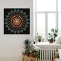 Artland Artprint Mandala kosmisch bewustzijn als artprint van aluminium artprint voor buiten artprint op linnen poster muursticker - Thumbnail 2