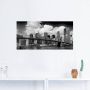 Artland Artprint Manhattan Skyline Brooklyn Bridge als artprint van aluminium artprint op linnen muursticker verschillende maten - Thumbnail 2