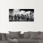 Artland Artprint Manhattan Skyline Brooklyn Bridge als artprint van aluminium artprint op linnen muursticker verschillende maten - Thumbnail 3