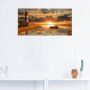 Artland Artprint Maritieme idylle bij de vuurtoren als artprint op linnen poster muursticker in verschillende maten - Thumbnail 3