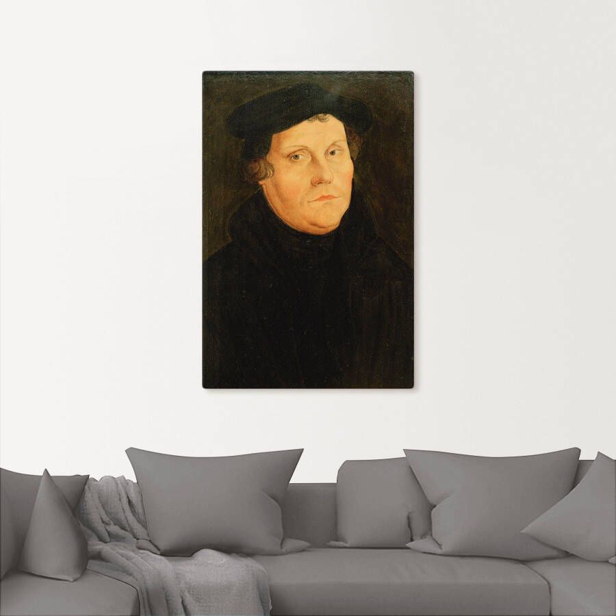 Artland Artprint Martin Luther als artprint op linnen poster in verschillende formaten maten