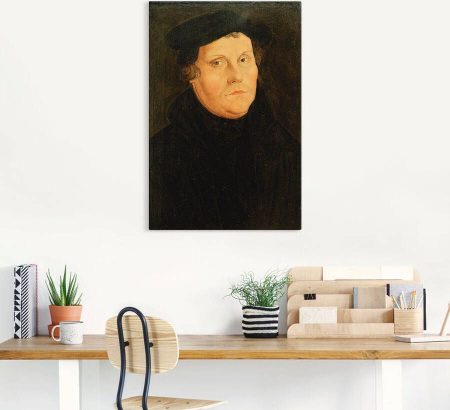 Artland Artprint Martin Luther als artprint op linnen poster in verschillende formaten maten