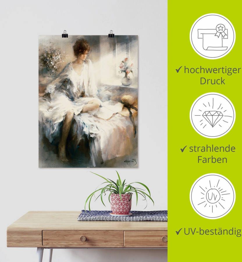 Artland Artprint Meditatie als artprint op linnen poster in verschillende formaten maten