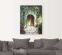 Artland Artprint Mediterraan tuinparadijs als artprint van aluminium artprint voor buiten artprint op linnen poster muursticker - Thumbnail 3