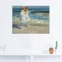 Artland Artprint Meisje aan het strand. als artprint op linnen muursticker in verschillende maten - Thumbnail 2