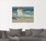 Artland Artprint Meisje aan het strand. als artprint op linnen muursticker in verschillende maten - Thumbnail 3