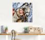 Artland Artprint Meisje met het witte paard als artprint op linnen poster muursticker in verschillende maten - Thumbnail 2