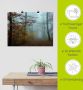 Artland Artprint Mist in herfstbos als artprint op linnen poster muursticker in verschillende maten - Thumbnail 4