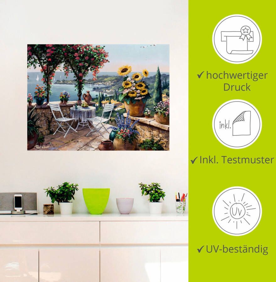 Artland Artprint Momenten van meditatie als artprint op linnen poster muursticker in verschillende maten