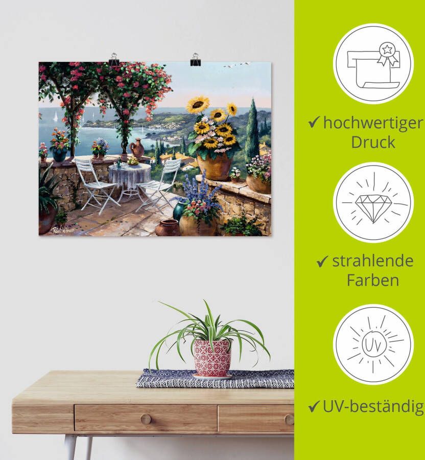 Artland Artprint Momenten van meditatie als artprint op linnen poster muursticker in verschillende maten