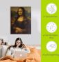 Artland Artprint Mona Lisa. Omstreeks 1503 als artprint op linnen poster in verschillende formaten maten - Thumbnail 6