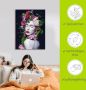 Artland Artprint Mooie Bloemenkoningin als artprint van aluminium artprint voor buiten artprint op linnen poster muursticker - Thumbnail 6