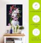 Artland Artprint Mooie Bloemenkoningin als artprint van aluminium artprint voor buiten artprint op linnen poster muursticker - Thumbnail 5