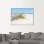 Artland Artprint Mooie duinen met grassen en hek als artprint op linnen poster in verschillende formaten maten - Thumbnail 2