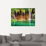 Artland Artprint Mooie waterval in het bos als artprint op linnen poster in verschillende formaten maten - Thumbnail 3