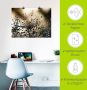 Artland Artprint Natte paardenbloem als artprint van aluminium artprint voor buiten artprint op linnen poster muursticker - Thumbnail 5