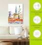 Artland Artprint New York City grafisch als artprint van aluminium artprint op linnen muursticker of poster in verschillende maten - Thumbnail 5